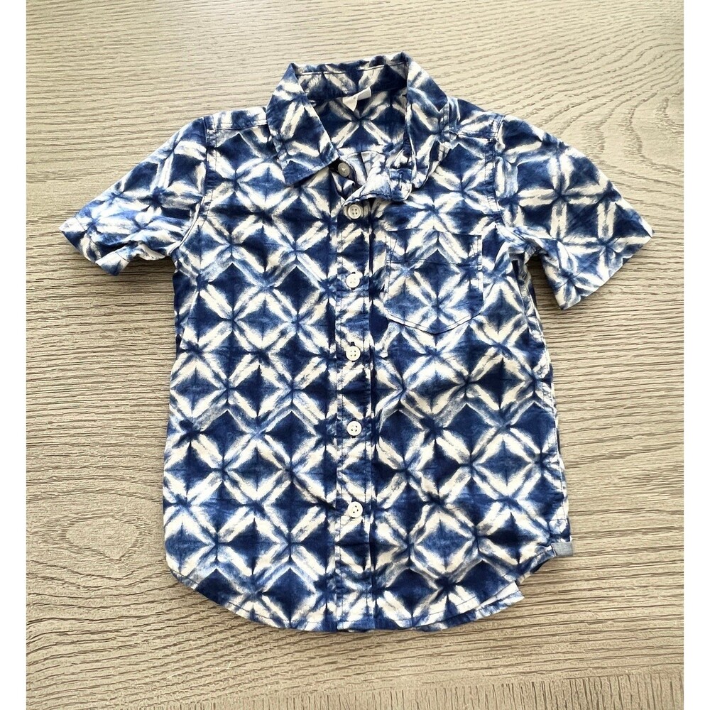 Baby Gap button up shirt short sleeve 4 NWOT